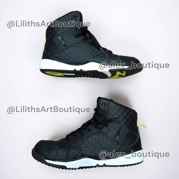 Zumba Energy Boss Black High Top Dance Sneakers Unisex Size 9-(F014) - Picture 6 of 13